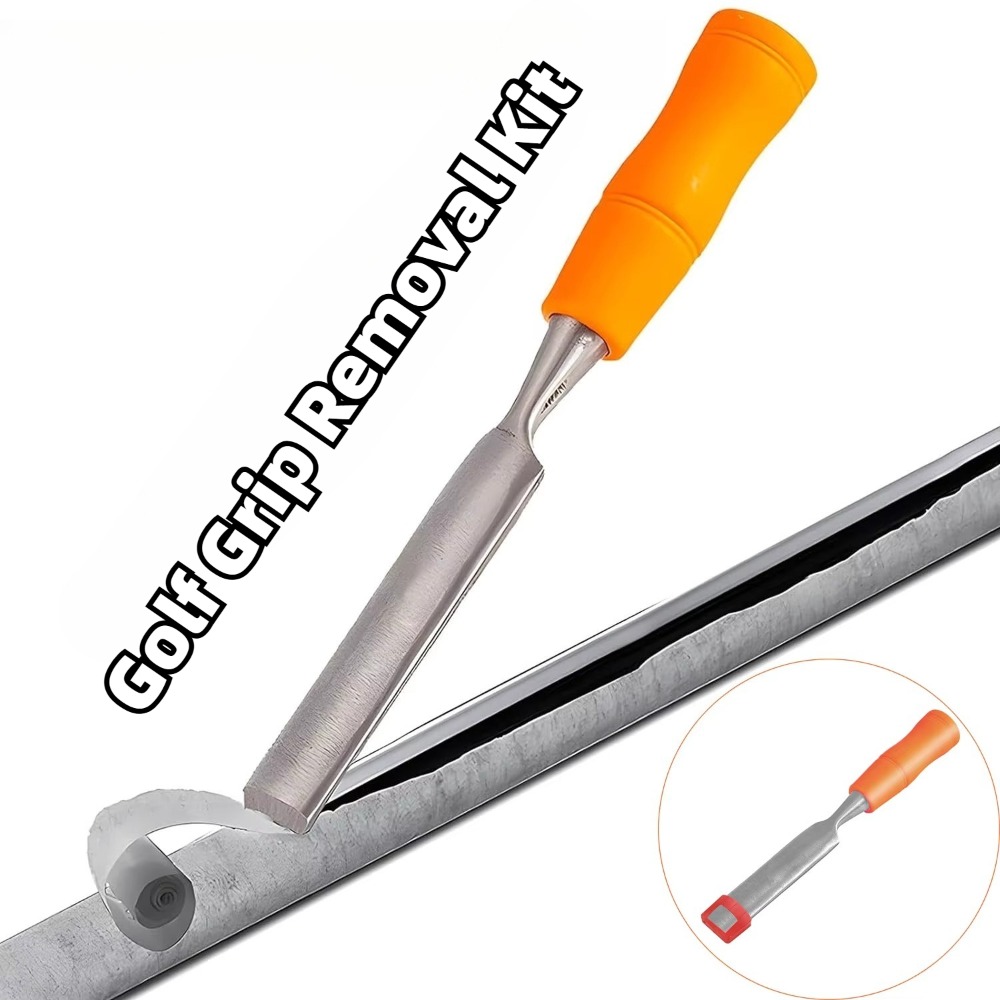 Grip Regrip Tape - 1個入り ゴルフグリップテープ取り外しツール ゴルフグリップ交換修理キット テープストリッパーリムーバー スチールシャフトゴルフクラブテープの再装着用