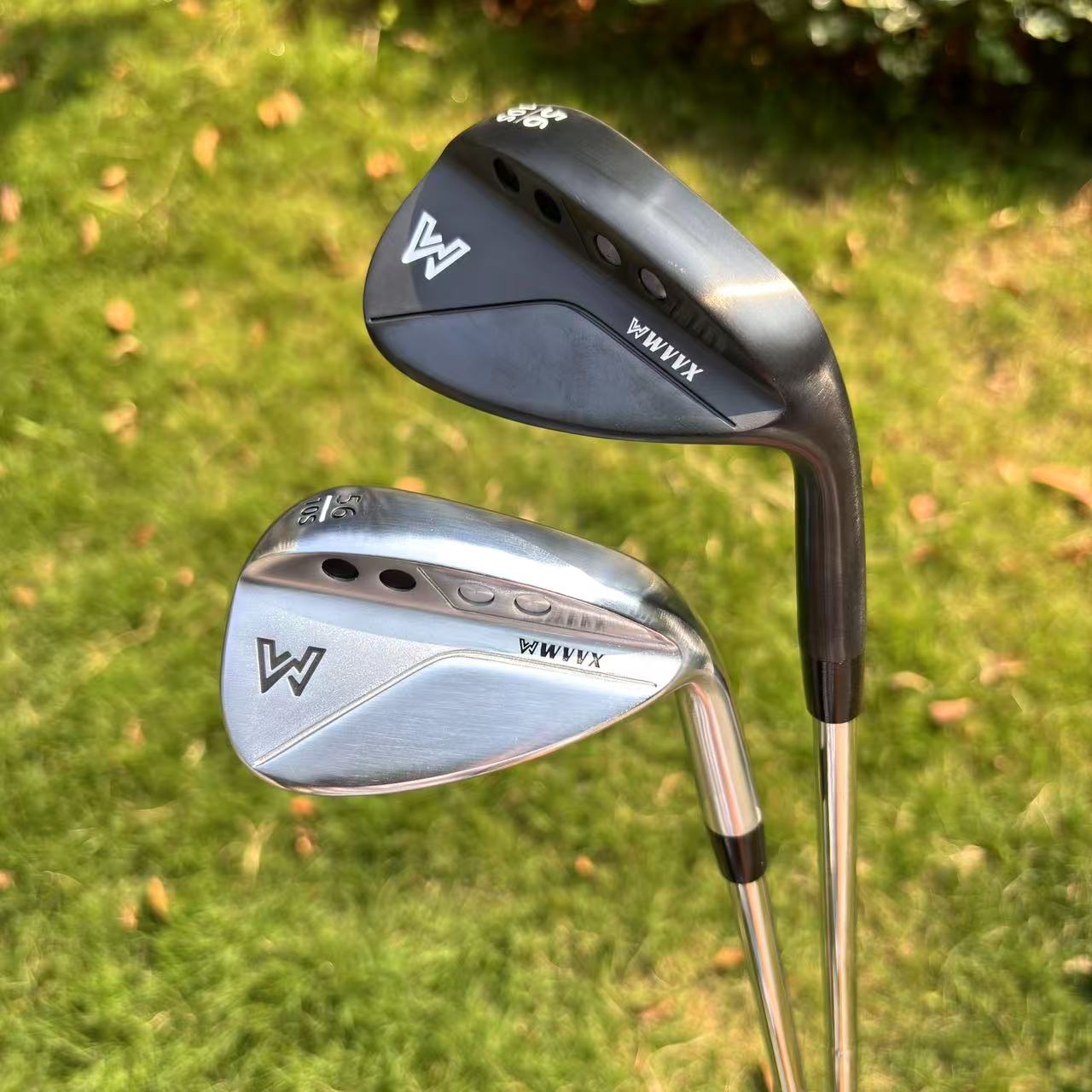 Shaft Flex Stiff - WVVX ジョーズ ゴルフ サンドウェッジ - シルバー/ブラック、スチールシャフト、50/52/54/56/58/60度、右利き用、S-スティフフレックス、ヘッドカバー付属