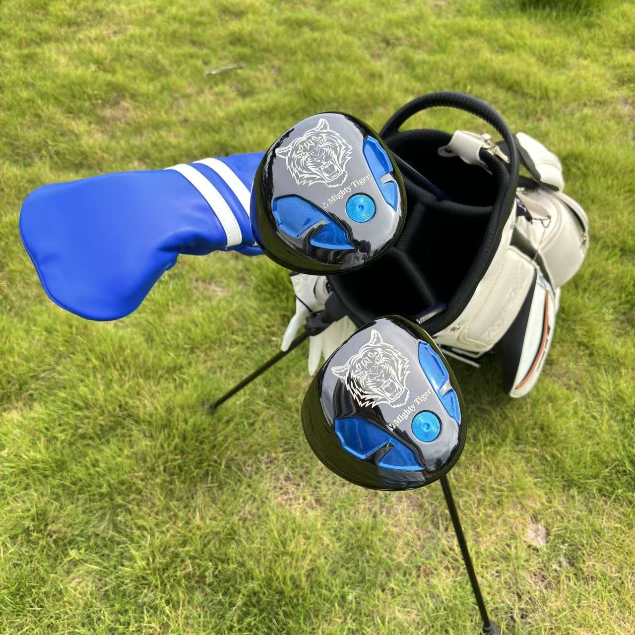 Shaft Flex Stiff - メンズ10.5 ° マイティタイガー ゴルフドライバー、45.5インチ カーボンシャフト、レギュラー/スティッフフレックス、右利き用、ヘッドカバー付き