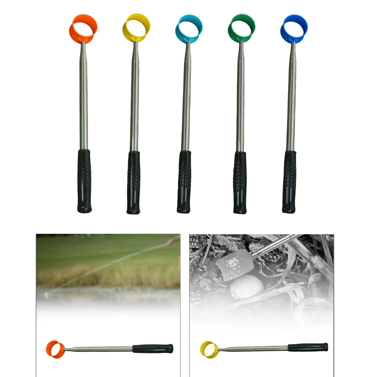 ゴルフボールレトリバー ステンレススチール製伸縮式ピックアッ - Golf Equipment Gifts のレビューと価格