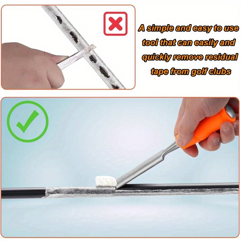 1/2個入りゴルフグリップテープ取り外しツール、1個入りゴル - Grip Regrip Tape のレビューと価格