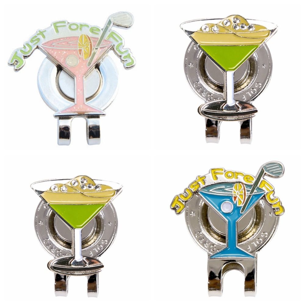 ゴルフ用品 ボールマーカー ゴルフハットクリップ メタルマー - Golf Equipment Gifts のレビューと価格