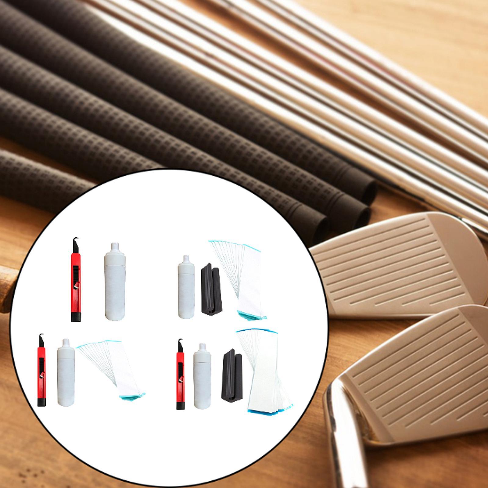 ゴルフクラブグリップ交換ツールキット DIYゴルフアクセサリ - Grip Regrip Tape のレビューと価格