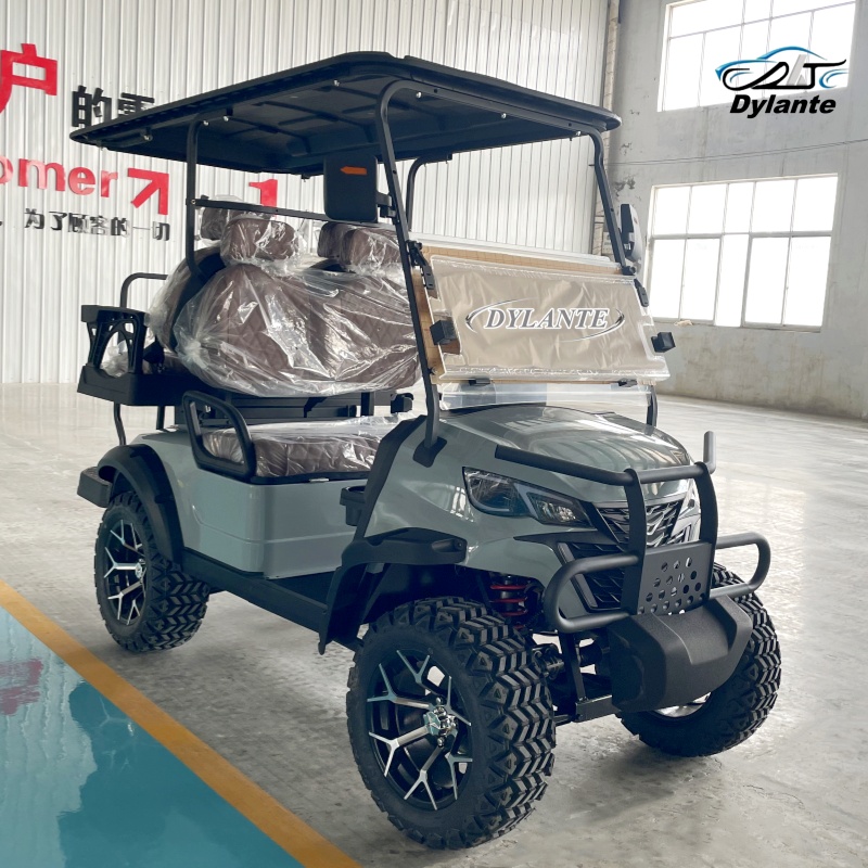 新型2+2シート電動リフトゴルフカートハンティングカー、5K - Golf Equipment Lift のレビューと価格