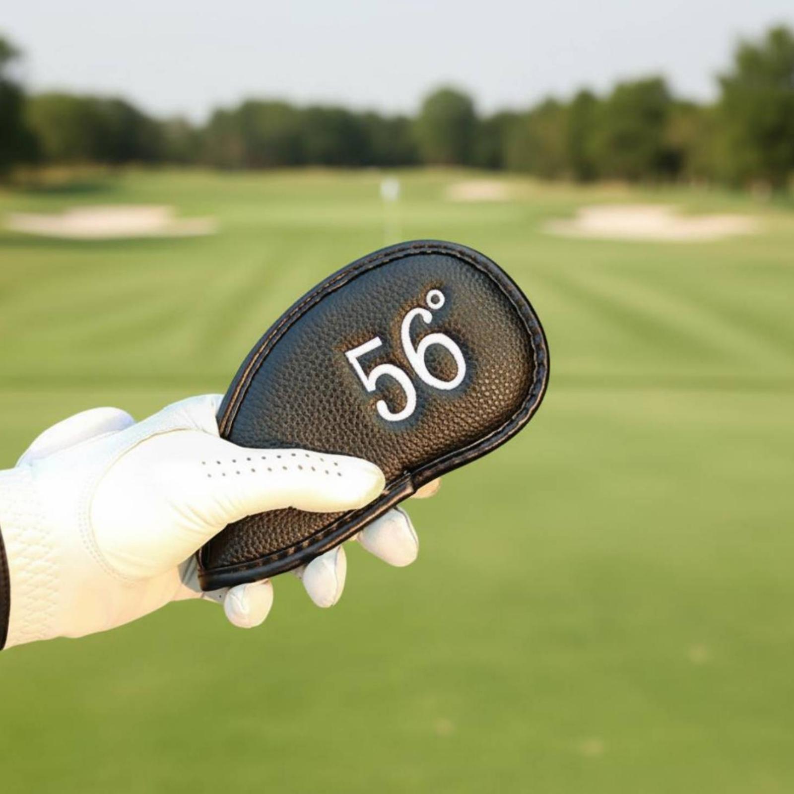ゴルフクラブヘッドカバー 数字刻印入りPUレザー アイアンカ - Golf Equipment Manager のレビューと価格
