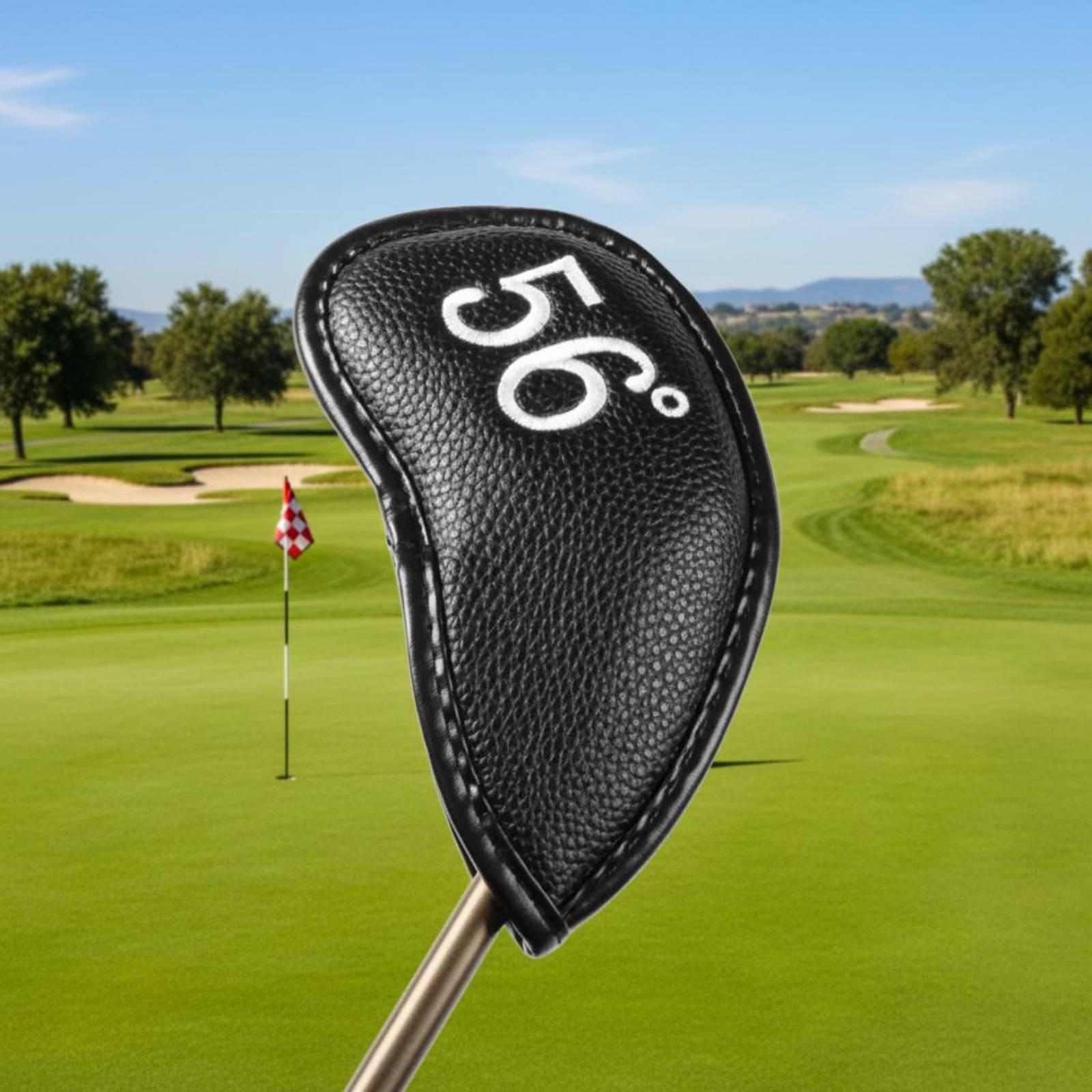 ゴルフクラブヘッドカバー 数字刻印入りPUレザー アイアンカ - Golf Equipment Manager のレビューと価格