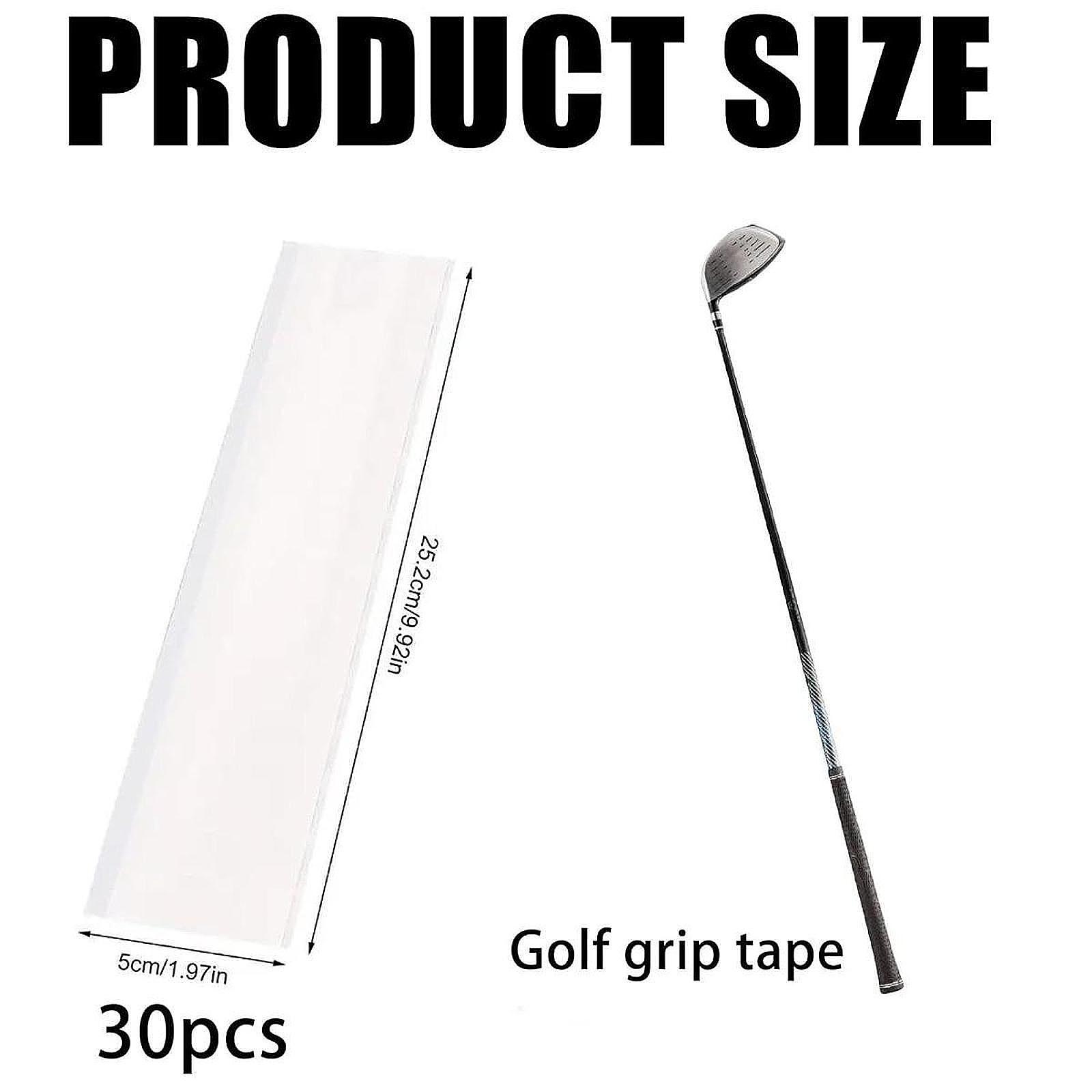 ゴルフクラブのグリップ交換用グリップテープ30枚入り、グリッ - Grip Regrip Tape のレビューと価格